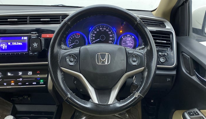 2014 Honda City 1.5L I-VTEC V MT, Petrol, Manual, 1,08,573 km, Steering Wheel Close Up
