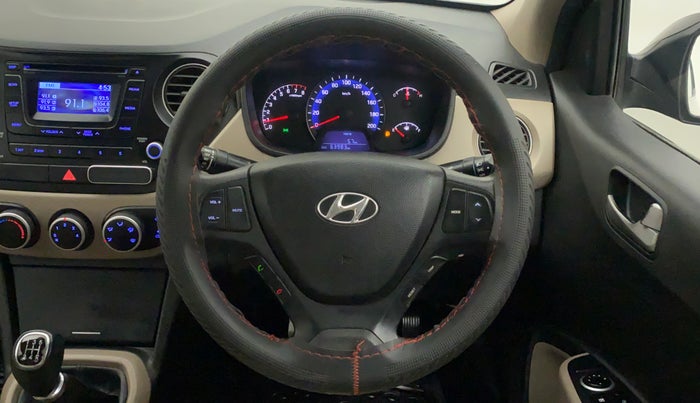 2014 Hyundai Xcent S 1.2, Petrol, Manual, 63,983 km, Steering Wheel Close Up
