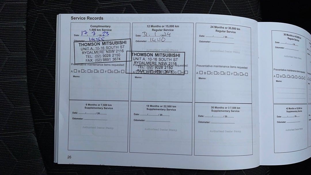2022 Mitsubishi ASX Ls (2wd), Automatic, 15763 km, Service History