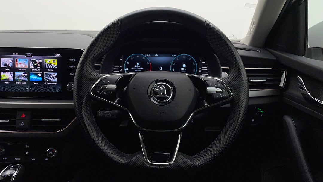 Steering Wheel Close-up