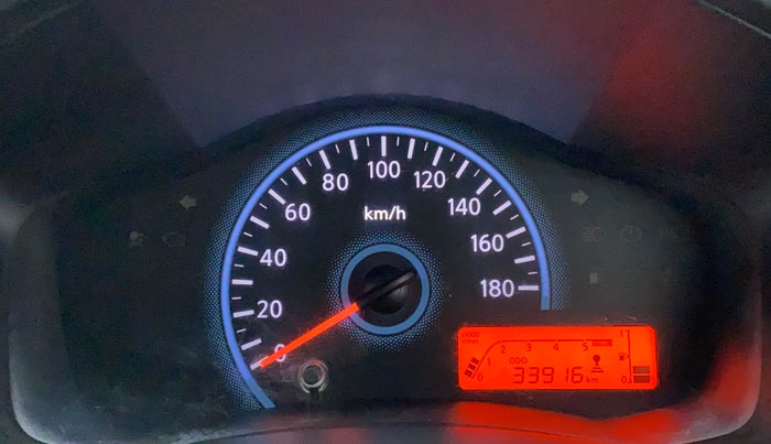 2017 Datsun Redi Go T(O) 1.0, Petrol, Manual, 33,915 km, Odometer Image