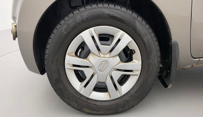 2017 Datsun Redi Go T(O) 1.0, Petrol, Manual, 33,915 km, Left Front Wheel