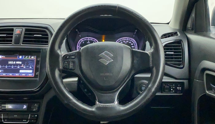 2019 Maruti Vitara Brezza ZDI PLUS AMT, Diesel, Automatic, 13,695 km, Steering Wheel Close Up