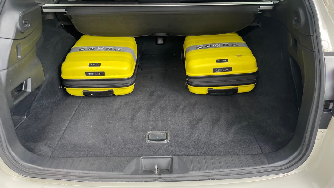 Boot Inside View with Luggage