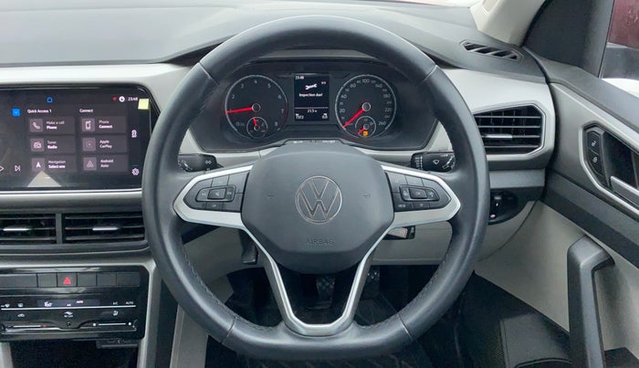2022 Volkswagen TAIGUN HIGHLINE 1.0 TSI MT, Petrol, Manual, 7,544 km, Steering Wheel Close Up