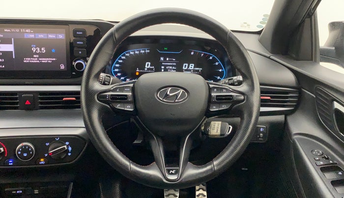 2022 Hyundai NEW I20 N LINE N6 1.0 TURBO GDI IMT, Petrol, Manual, 11,695 km, Steering Wheel Close Up