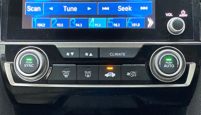 2019 Honda Civic 1.8L I-VTEC ZX CVT, Petrol, Automatic, 41,286 km, Multi-Zone Climate Control
