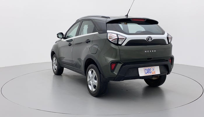 2021 Tata NEXON XM SUNROOF PETROL, Petrol, Manual, 23,899 km, Left Back Diagonal