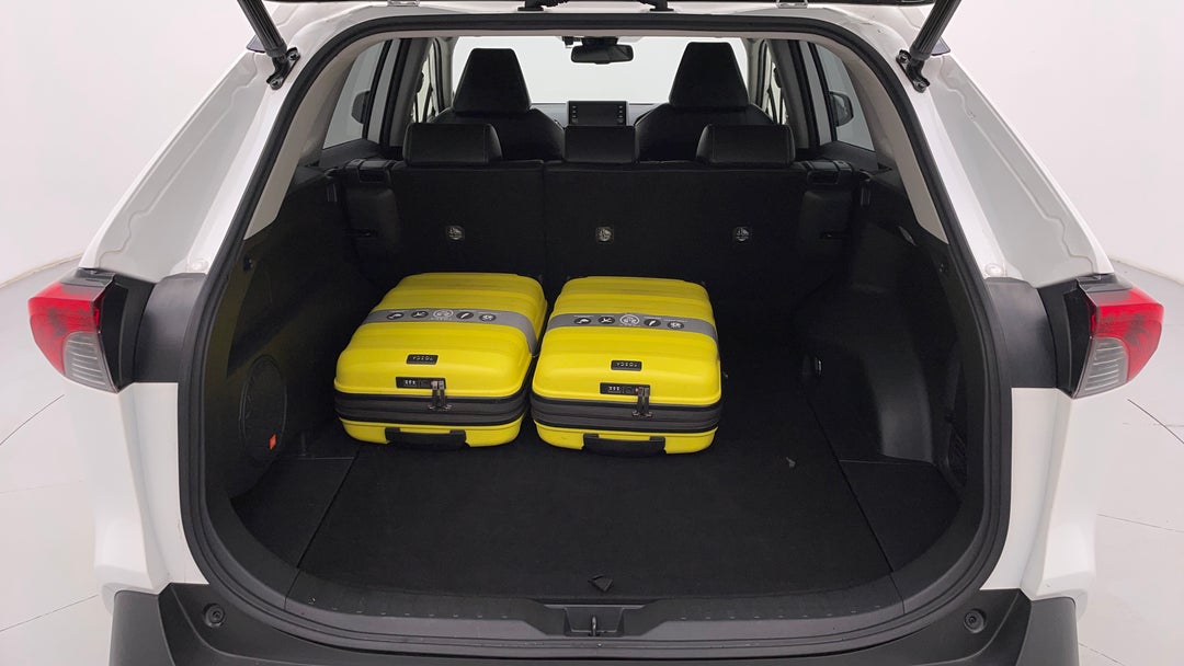 Boot Inside View with Luggage