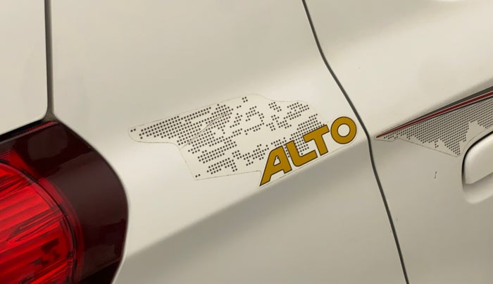 2013 Maruti Alto 800 LXI, Petrol, Manual, 34,896 km, Right quarter panel - Graphic sticker