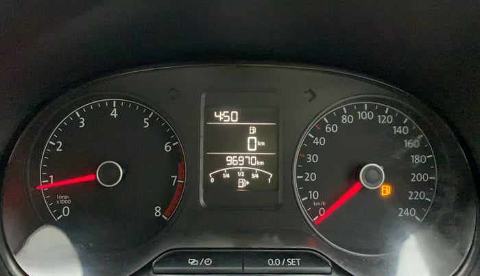 2016 Volkswagen Vento COMFORTLINE 1.6, Petrol, Manual, 97,106 km, Odometer Image