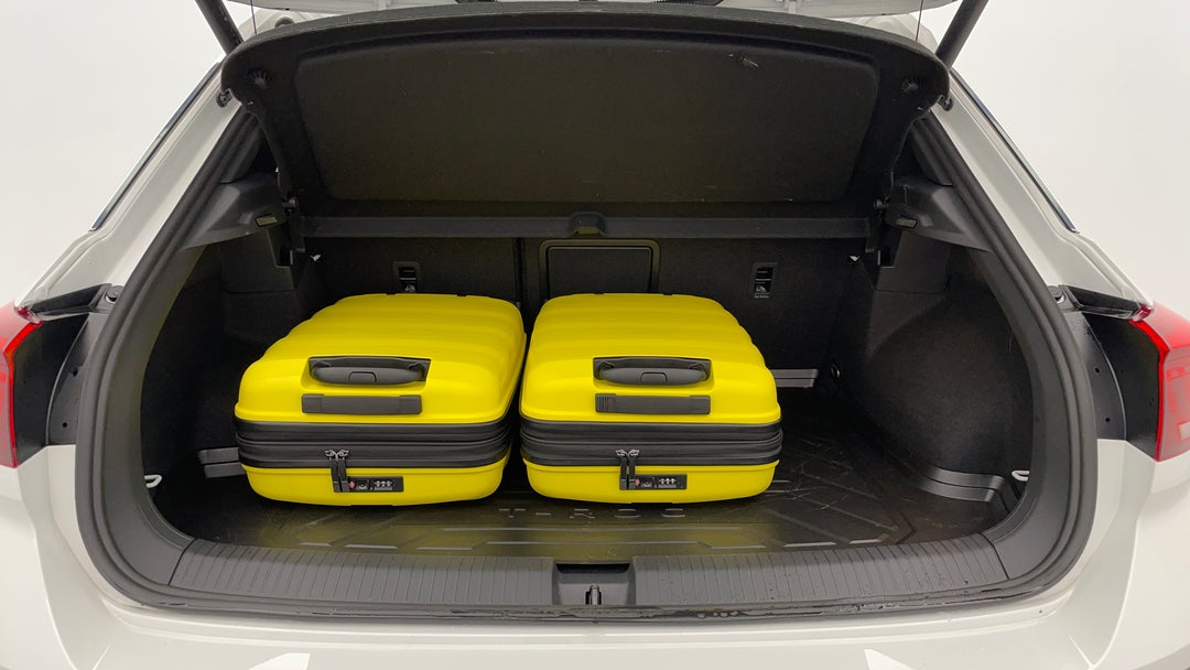 Boot Inside View with Luggage