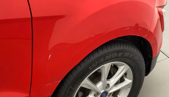 2018 Ford Ecosport TITANIUM 1.5L PETROL, Petrol, Manual, 36,002 km, Right fender - Slightly dented