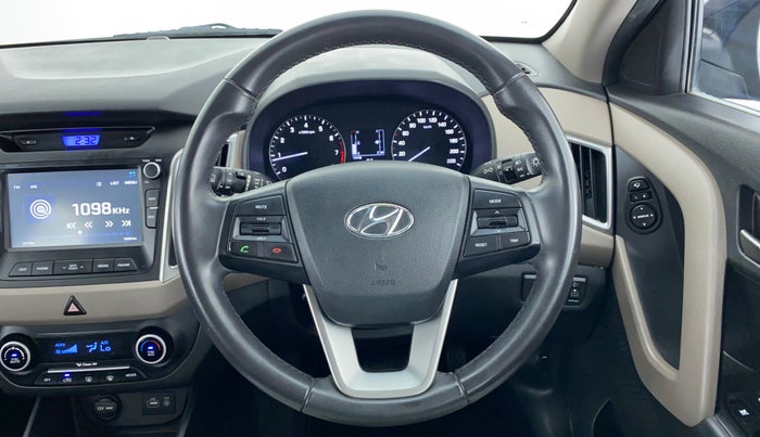 2016 Hyundai Creta 1.6 SX PLUS AUTO PETROL, Petrol, Automatic, 16,247 km, Steering Wheel Close Up