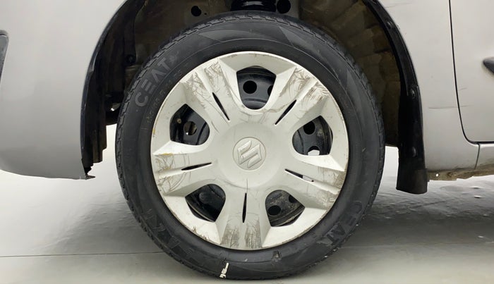 2018 Maruti Wagon R 1.0 VXI, Petrol, Manual, 43,467 km, Left Front Wheel