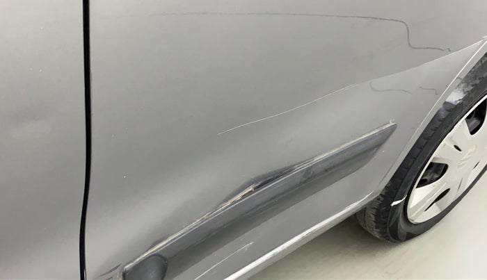 2018 Maruti Wagon R 1.0 VXI, Petrol, Manual, 43,467 km, Rear left door - Slightly dented