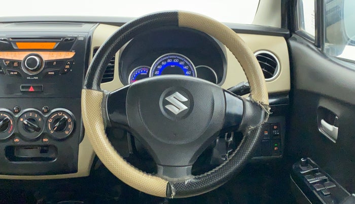 2018 Maruti Wagon R 1.0 VXI, Petrol, Manual, 43,467 km, Steering Wheel Close Up