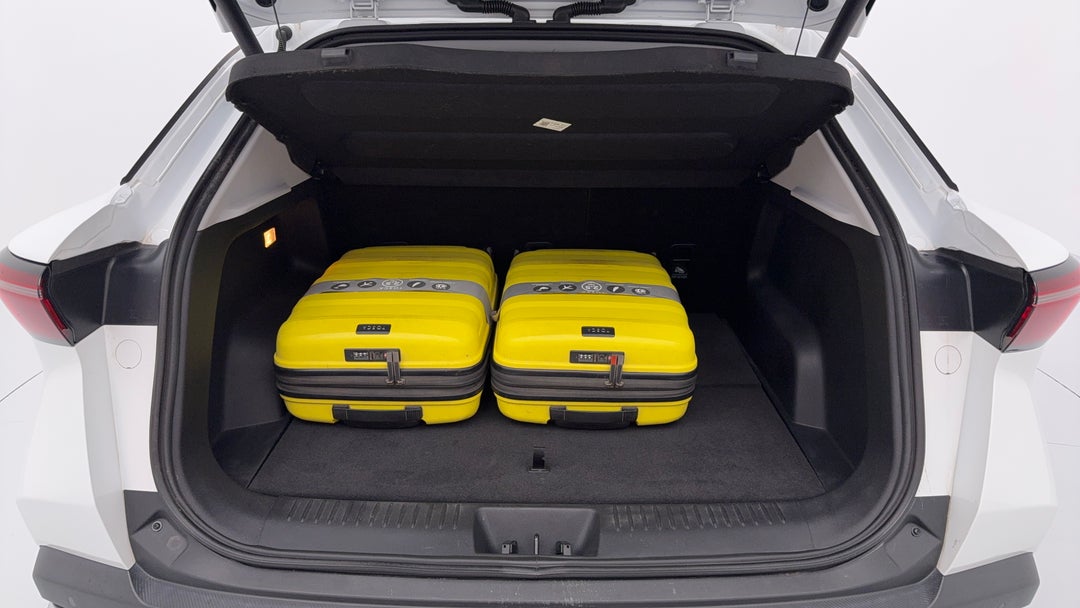 Boot Inside View with Luggage
