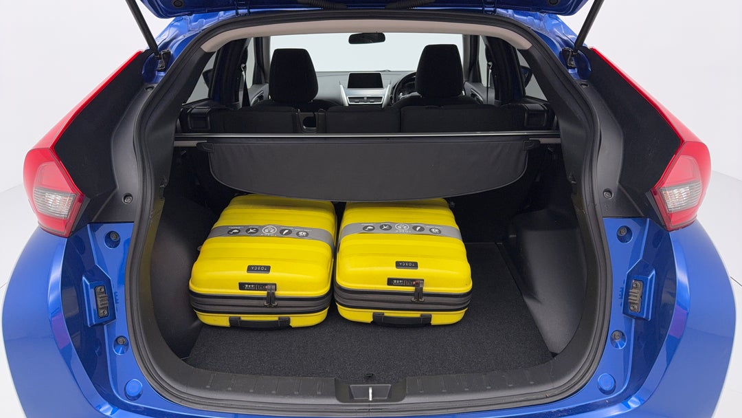 Boot Inside View with Luggage