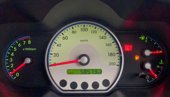 2009 Hyundai i10 MAGNA 1.2 AT, Petrol, Automatic, 59,025 km, Odometer View