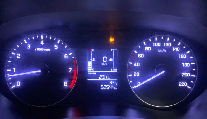 2016 Hyundai Elite i20 SPORTZ 1.2, Petrol, Manual, 52,544 km, Odometer Image