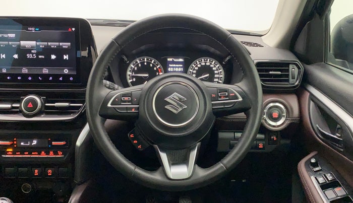 2022 Maruti Grand Vitara ALPHA SMART HYBRID ALLGRIP, Petrol, Manual, 11,806 km, Steering Wheel Close Up