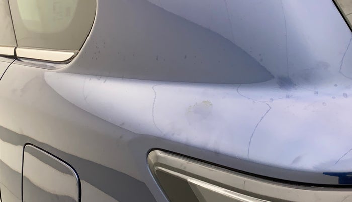 2022 Maruti Grand Vitara ALPHA SMART HYBRID ALLGRIP, Petrol, Manual, 11,806 km, Left quarter panel - Paint has minor damage