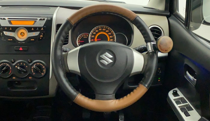 2013 Maruti Wagon R 1.0 VXI, CNG, Manual, 71,137 km, Steering Wheel Close Up