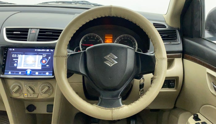 2015 Maruti Swift Dzire VXI, Petrol, Manual, 86,630 km, Steering Wheel Close Up