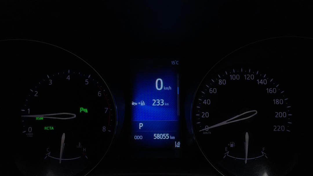 2018 Toyota C-HR (2wd), Automatic, 58055 km, Odometer View