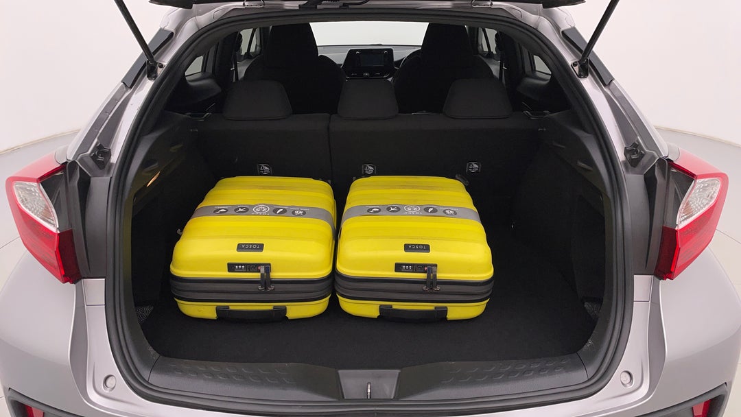 2018 Toyota C-HR (2wd), Automatic, 58055 km, Boot Inside View with Luggage