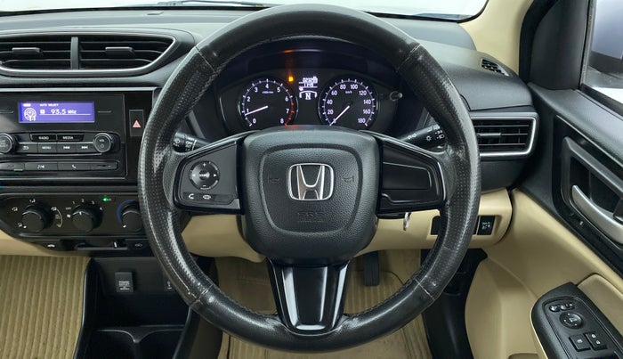 2019 Honda Amaze 1.2 S CVT I VTEC, Petrol, Automatic, 23,643 km, Steering Wheel Close Up
