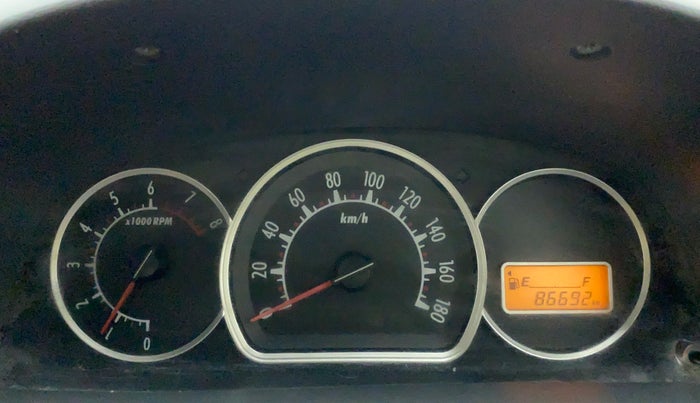2012 Maruti Alto K10 VXI, Petrol, Manual, 86,691 km, Odometer Image