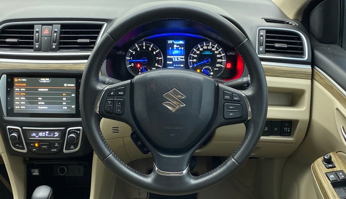2020 Maruti Ciaz ALPHA  AT 1.5 SHVS PETROL, Petrol, Automatic, 21,397 km, Steering Wheel Close Up