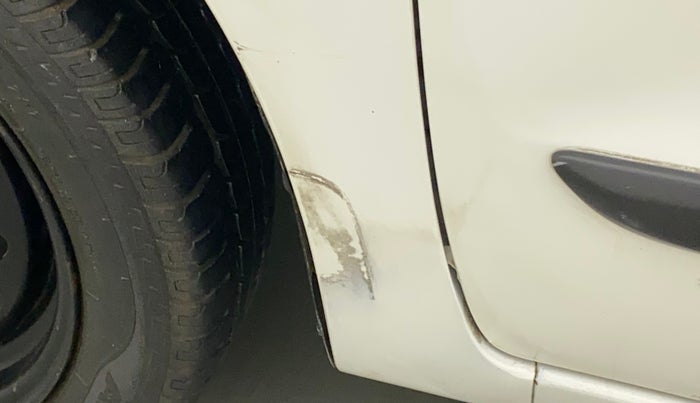 2011 Maruti Wagon R 1.0 VXI, Petrol, Manual, 93,781 km, Left fender - Paint has minor damage