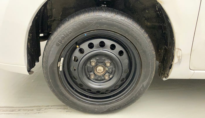 2011 Maruti Wagon R 1.0 VXI, Petrol, Manual, 93,781 km, Left Front Wheel