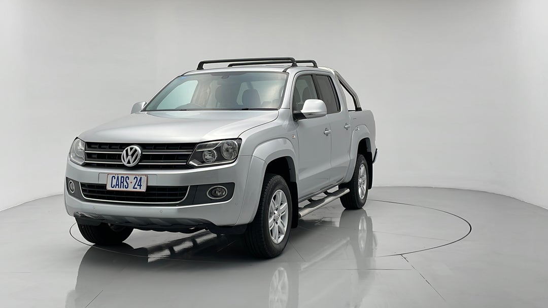 2015 Volkswagen Amarok Tdi420 Highline (4x4), Automatic, 95227 km, Left Front Diagonal (45- Degree) View