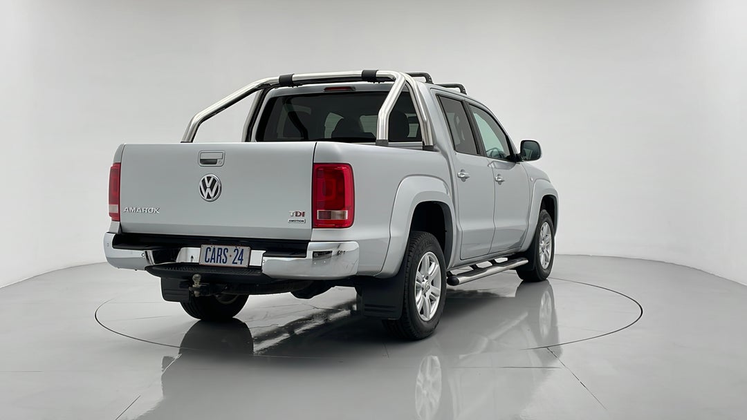 2015 Volkswagen Amarok Tdi420 Highline (4x4), Automatic, 95227 km, Right Back Diagonal (45- Degree) View