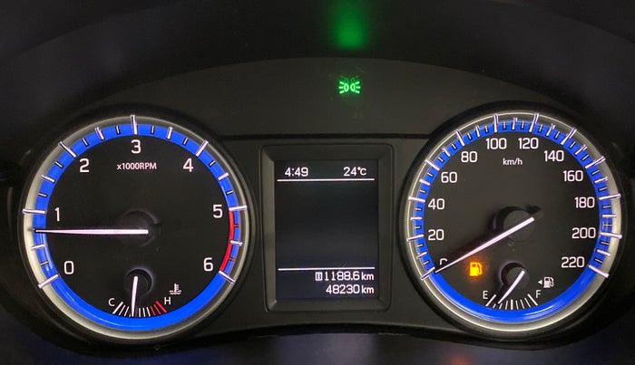 2016 Maruti S Cross ZETA 1.3, Diesel, Manual, 48,266 km, Odometer Image