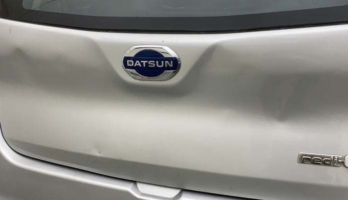 2018 Datsun Redi Go A, Petrol, Manual, 65,028 km, Dicky (Boot door) - Slightly dented
