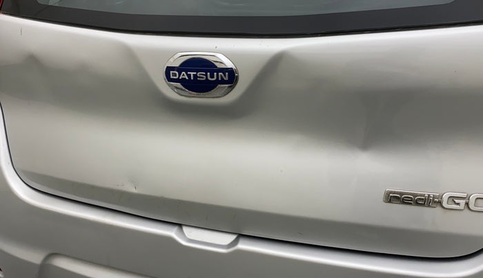2018 Datsun Redi Go A, Petrol, Manual, 65,028 km, Dicky (Boot door) - Minor scratches