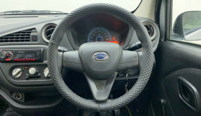 2018 Datsun Redi Go A, Petrol, Manual, 65,028 km, Steering Wheel Close Up