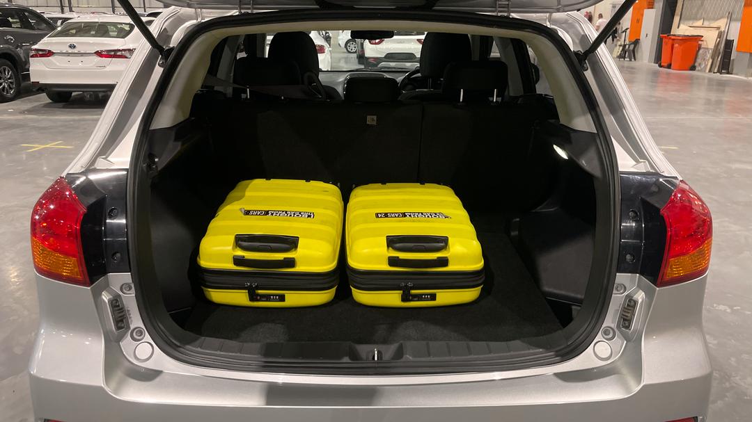 2019 Mitsubishi ASX Es Adas ( 2WD), Automatic, 74160 km, Boot Inside View with Luggage
