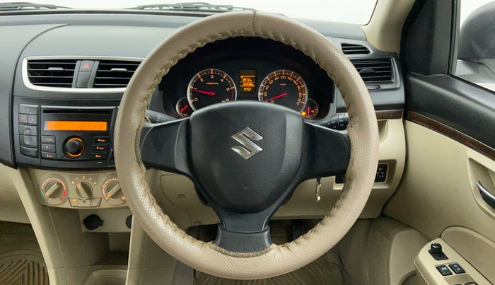 2014 Maruti Swift Dzire VDI BS IV, Diesel, Manual, 54,356 km, Steering Wheel Close Up