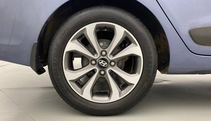 2014 Hyundai Xcent SX 1.2 OPT, Petrol, Manual, 80,274 km, Right Rear Wheel