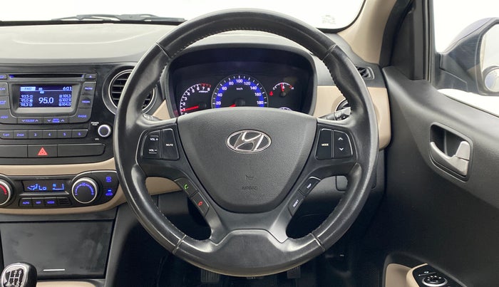 2014 Hyundai Xcent SX 1.2 OPT, Petrol, Manual, 80,274 km, Steering Wheel Close Up