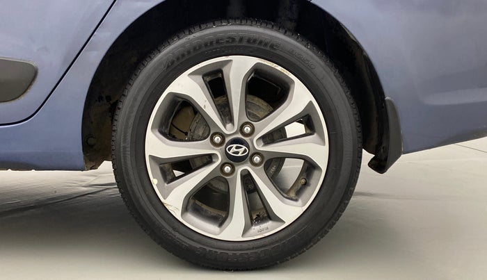 2014 Hyundai Xcent SX 1.2 OPT, Petrol, Manual, 80,274 km, Left Rear Wheel