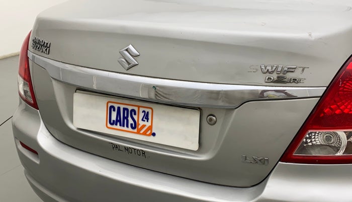 2010 Maruti Swift Dzire LXI 1.2 BS IV, Petrol, Manual, 46,470 km, Rear monogram/logo - Missing