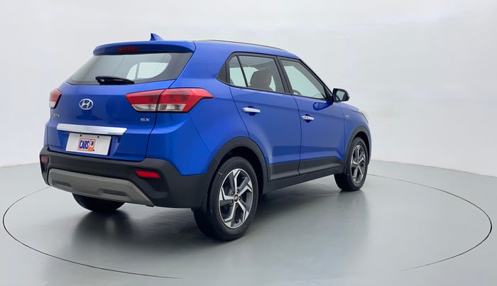 2018 Hyundai Creta 1.6 VTVT SX AUTO, Petrol, Automatic, Right Back Diagonal