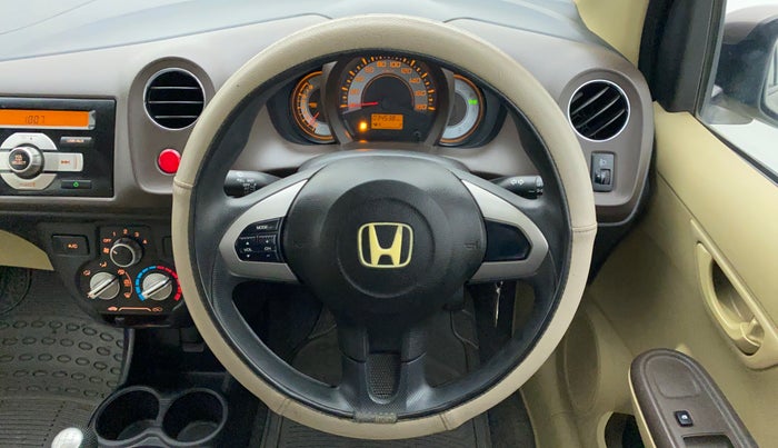 2012 Honda Brio 1.2 S MT I VTEC, Petrol, Manual, 34,792 km, Steering Wheel Close Up